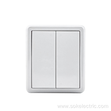 2Gang 2Way Switch Surface Mounted IP44 Outdoor Switches